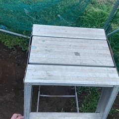 アルミ製梯子　脚立　現場用　　
の画像