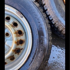 早めに持ってってくれる方タイヤ4本2セットの画像