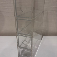 アクリルメガネ・小物ケース 無印良品の画像
