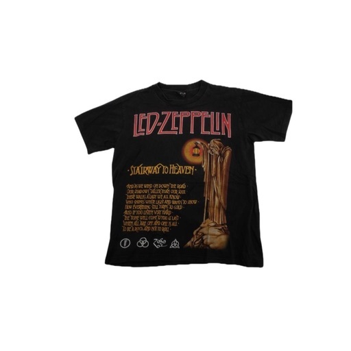 レッド・ツェッペリン 階段 ヴィンテージ Tシャツ 90s 当時物 脇無 丸胴