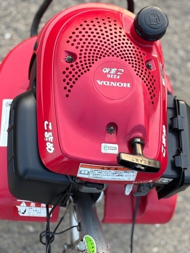 ホンダこまめF220管理機家庭菜園