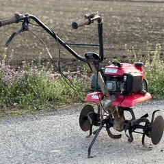ホンダこまめF220管理機家庭菜園の画像