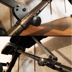 可変式トレーニングベンチ　可変式ダンベル20kg×2 の画像