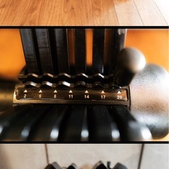 可変式トレーニングベンチ　可変式ダンベル20kg×2 の画像