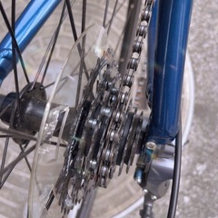 《超美品》メリダ　ライド80 47センチ  ブラック×ティールブルーの画像