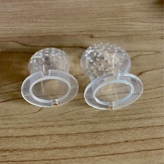 ベビー用シリコンフードフィーダー（ピンク）の画像