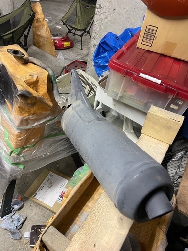 v125g   純正マフラー