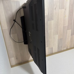 SHARP40型テレビの画像