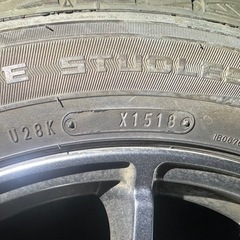 205/55/16スタッドレスタイヤホイールセットの画像