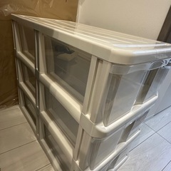 3段押入れ収納ケース　3/31までの画像