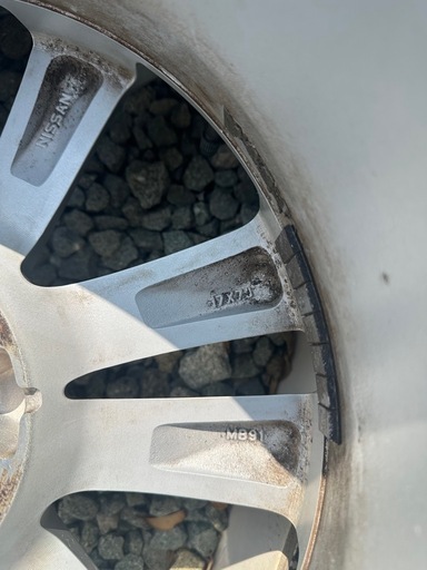 エクストレイル 純正 スタッドレス ホイールセット225/65R17 5穴 PCD114.3 7J +45 ブリジストン ブリザック 