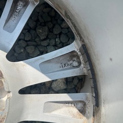 エクストレイル 純正 スタッドレス ホイールセット225/65R17 5穴 PCD114.3 7J +45 ブリジストン ブリザック DM-V3 21年製 4本セットの画像