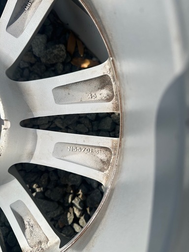 エクストレイル 純正 スタッドレス ホイールセット225/65R17 5穴 PCD114.3 7J +45 ブリジストン ブリザック 