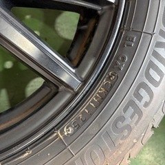 タイヤ未使用！黒ホイール　タンク　、パッソなど
の画像