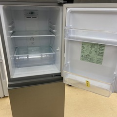 【ドリーム池田店】◎ジモティー割対象品◎AQUAアクア 2ドア冷蔵庫 126L AQR-13J 2020年製【48190】の画像