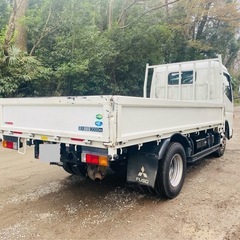 2020キャンター平ボディターボ,1年車検付き、綺麗、事故歴無し、バックカメラ、ナビ、テレビ、ETC、2トンの画像