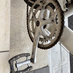 【要整備】BRIDGESTONE ANCHOR ロードバイク 白の画像