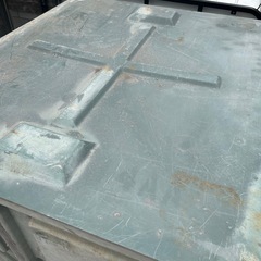 軽トラ荷台に😁米軍放出品😁FRPコンテナ❗️現状😊の画像