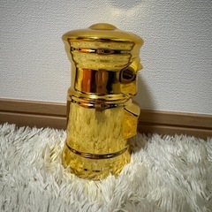 ポスト型金の貯金箱の画像