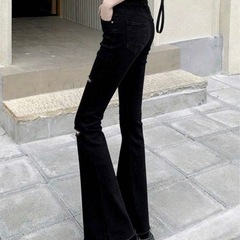 レディース ズボン フレアズボンの画像