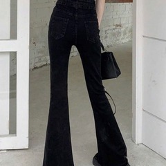 レディース ズボン フレアズボンの画像