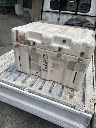 ①米軍放出品?輸送保管ケース‼️大型ハードケース?現状? (ダイヤA 