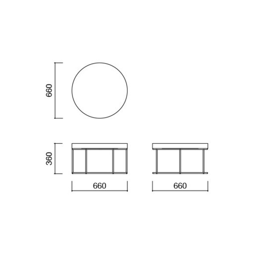 IDEE  ローテーブル