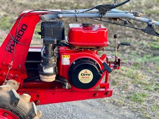 共立　 ハンマーナイフモア 自走式草刈機　KH800 10馬力　GM301 作動品　引き取り限定