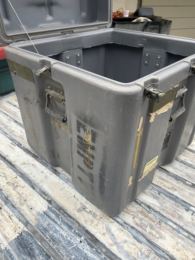 ②米軍放出品?輸送保管ケース‼️大型ハードケース?現状?