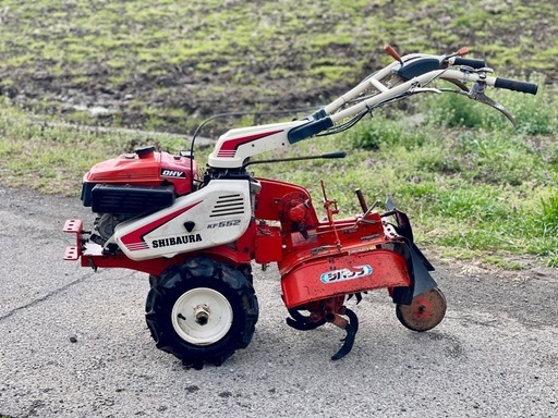 シバウラ　KF552 6馬力 管理機 耕運機　 ガソリンエンジン　作動品　引き取り限定