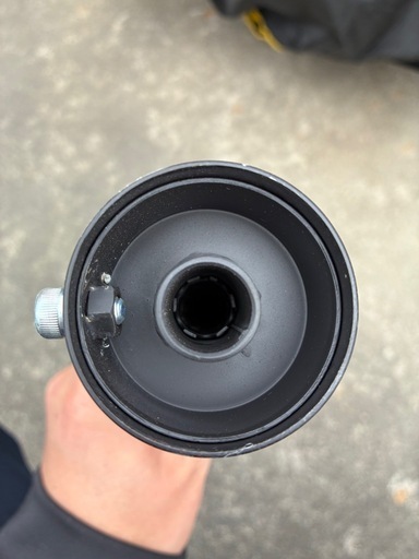 美品　ヤマハ VOX ボックス 50φマフラー ECHO BL 《エコー》 ブラック SECRETSPEED