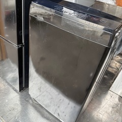 ★中古激安！一人暮らし家電2点セット？ハイセンス製　冷蔵庫2023年、洗濯機2023年の画像