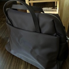 ボストンバッグ　ブラウンの画像