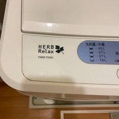 洗濯機：HERB  Relax YWM-T50A1の画像