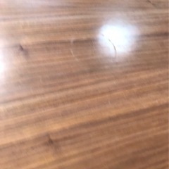 無印良品　リビングでもダイニングでもつかえるテーブル・3・ウォールナット材の画像