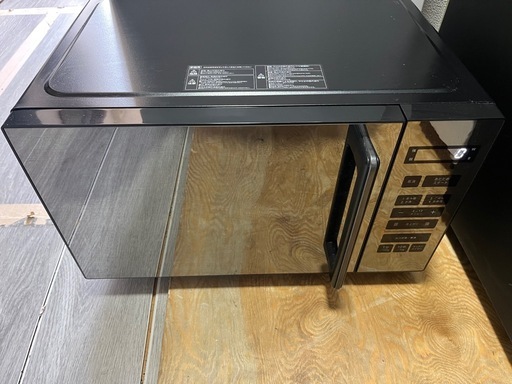 YAMAZEN 電子レンジ 2023年製　PPRV-F230V-BK ブラック