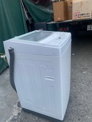 B964?福岡市内配送設置無料✨?洗濯機  ニトリ NTR60 6.0kg ホワイト 送風 乾燥機能付き 全自動 一人暮らし