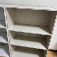 カラーボックス　右　3段幅広の画像