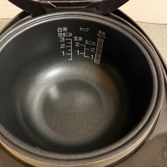 SANYO製マイコンジャー炊飯器（３合炊き）の画像