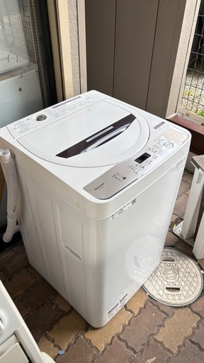 洗濯機(SHARP 2020年製　6kg)