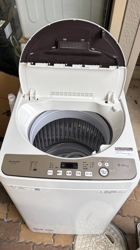 洗濯機(SHARP 2020年製　6kg)