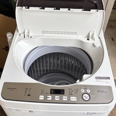 洗濯機(SHARP 2020年製　6kg)の画像