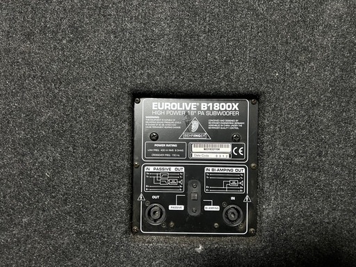 Behringer PAスピーカーセット