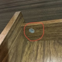 【ジャンク品】　デスク　キャスター付きの画像