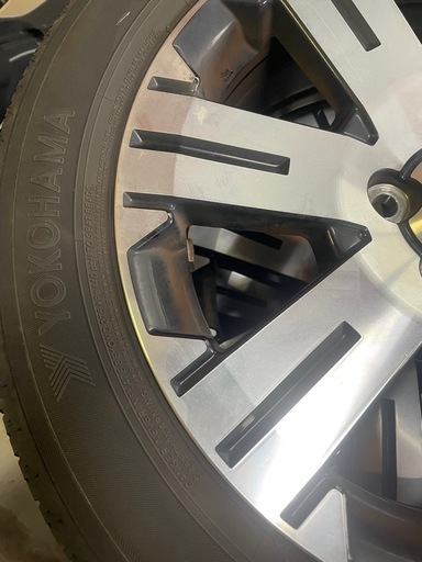 225/55R18 PCD 114.3mm デリカD5 純正ホイール＆純正ナット