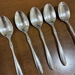 ティースプーン 5点セットの画像