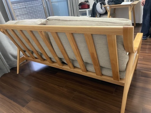 値下げ！中古美品、ニトリ アルナスKD 3人掛けソファ