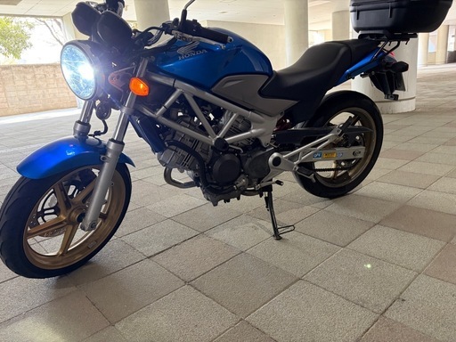 商談中【乗って帰れます】ホンダ VTR250 FI mc33 メタリックブルー【自賠責R10.4まで】