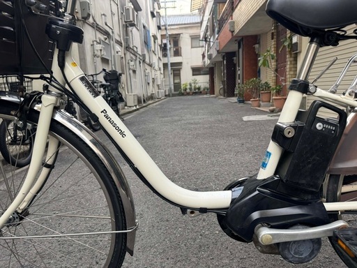 パナソニック 電動アシスト自転車 26インチ バッテリー・充電器付き