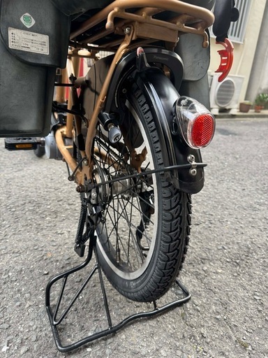 パナソニック 電動アシスト自転車 子供乗せ付き 20インチ バッテリー・充電器付き